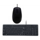 Dell Keyboard 104 Keys USB Interface KB212 and N889 Wired Mouse